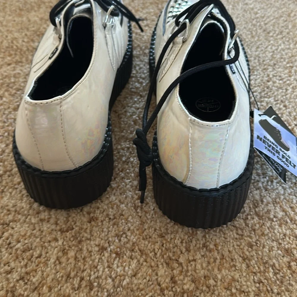 Women’s size 10 T.U.K Platform Shoes NWT